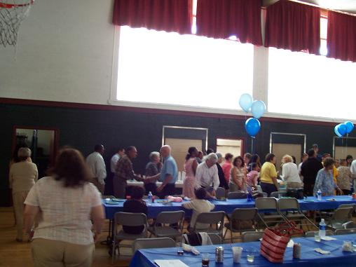 Fr. John's birthday blow out