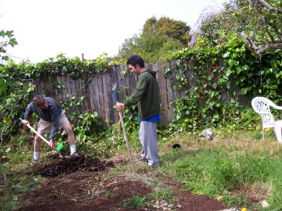 Kurt & Jeff a compostin'