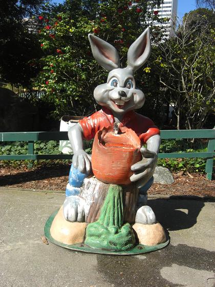Bunny fountain