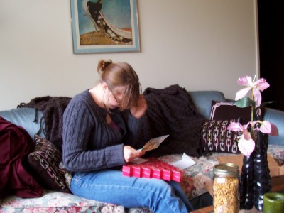 advent calendar and card