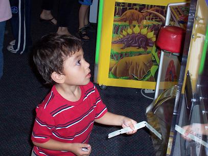 David at Chuckie Cheese