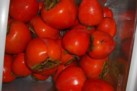 persimmons