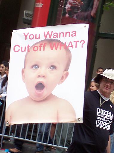 Anti Circumcision Slogans