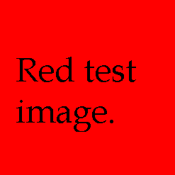 red test image alt