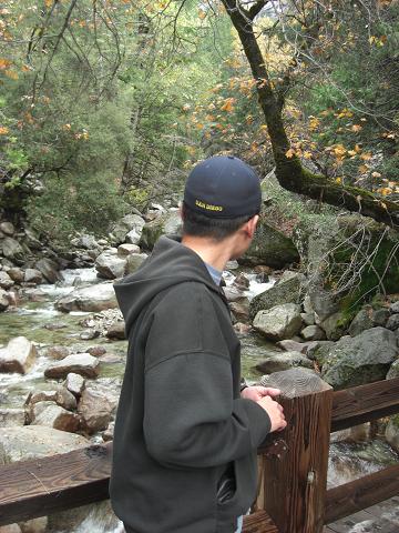 Matt at Snow Creek.