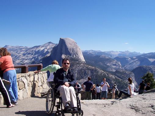 Tony at Glacier  Point